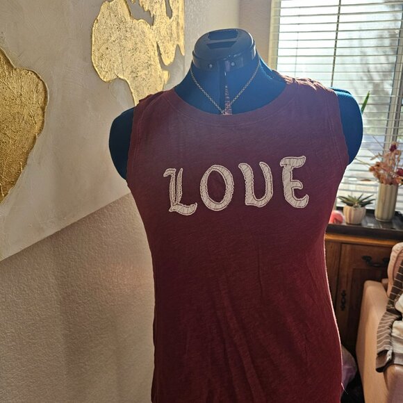 Torrid Vintage LOVE tank - Picture 2 of 7